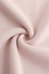 SWAYING/KNIT profile cuffed long-sleeved slim fit pullover SW24RE1T08 light pink PS11